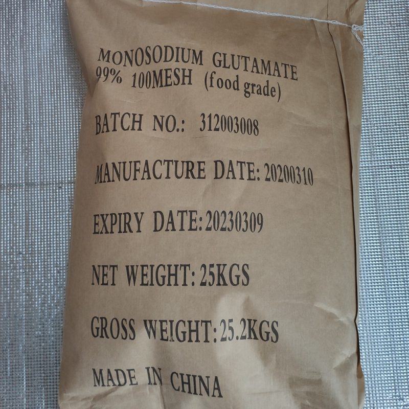 MSG/MONOSODIUM GLUTAMATE 25kg
