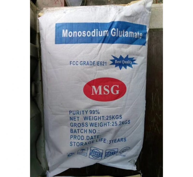 MSG/MONOSODIUM GLUTAMATE 25kg