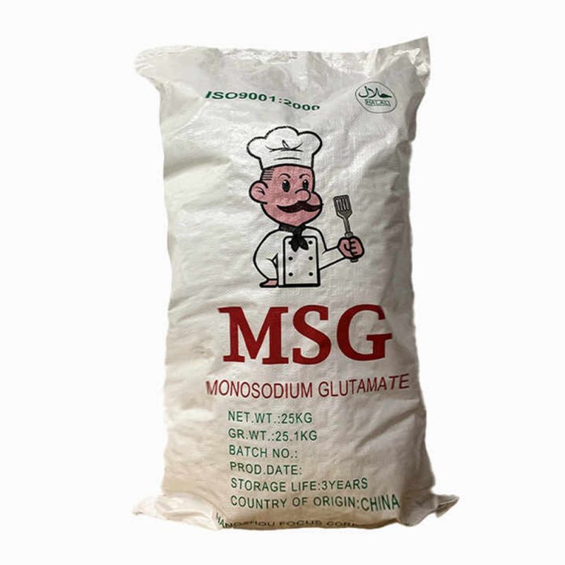 MSG/MONOSODIUM GLUTAMATE 25kg
