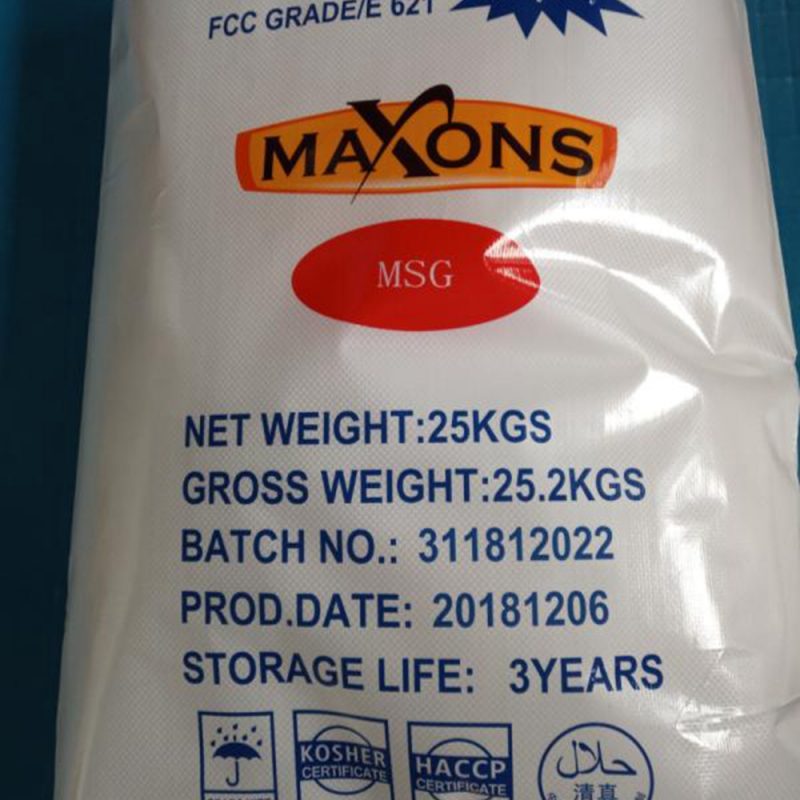 MSG/MONOSODIUM GLUTAMATE 25kg